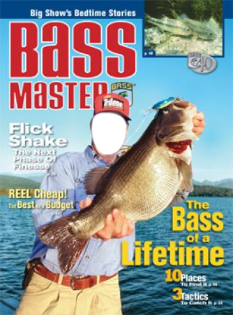 Bassmaster Magazine Cover - FACEinHOLE